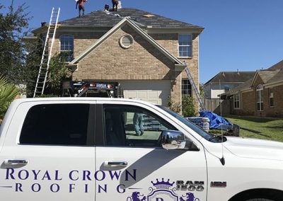 Roof Cleaning, Royal Crown Roofing North Houston Texas