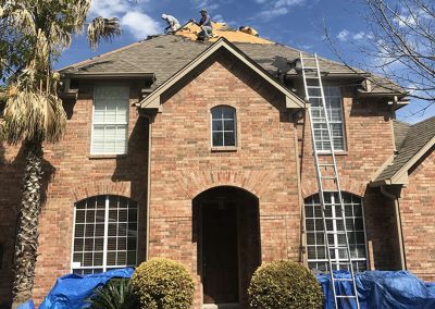 North Houston Roofing Job